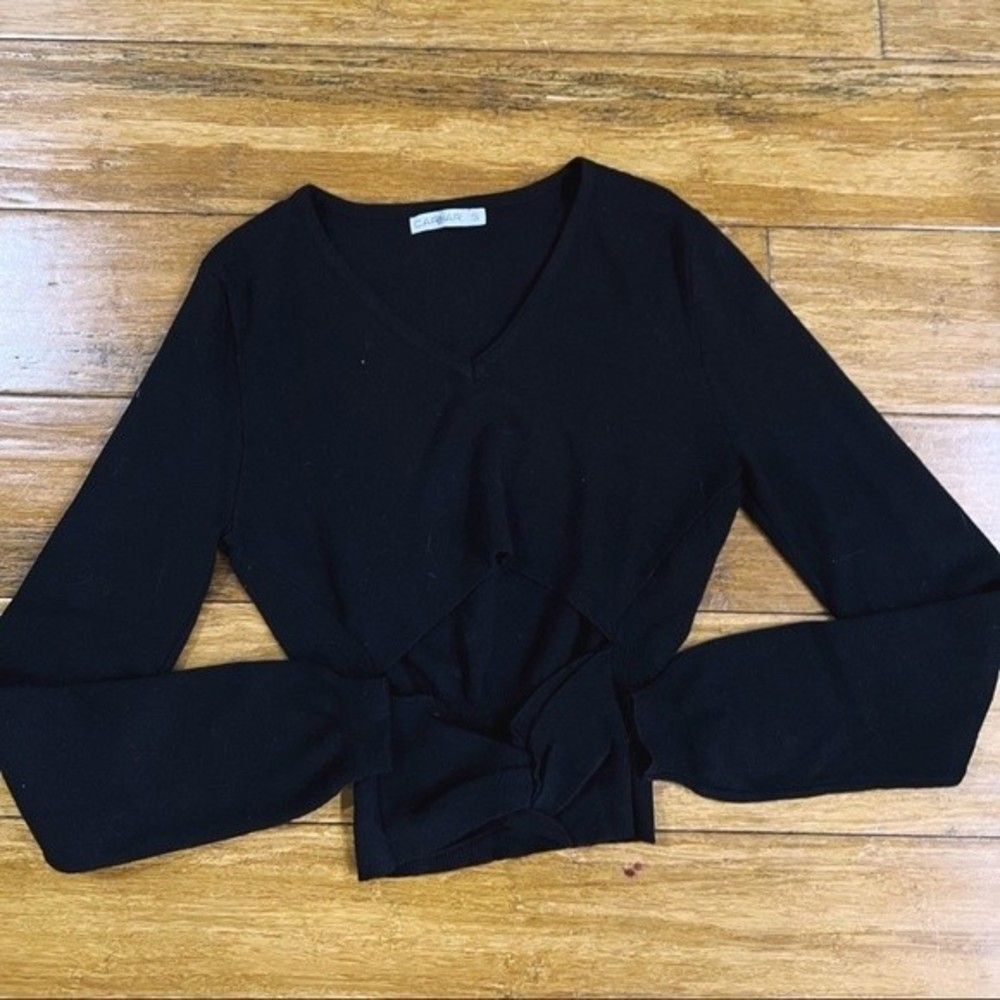 Carmar Twist Cut Out Sweater